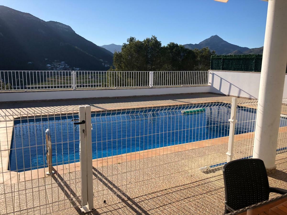 Casa Con Piscina E Impresionantes Vistas Villa Gandía Eksteriør billede