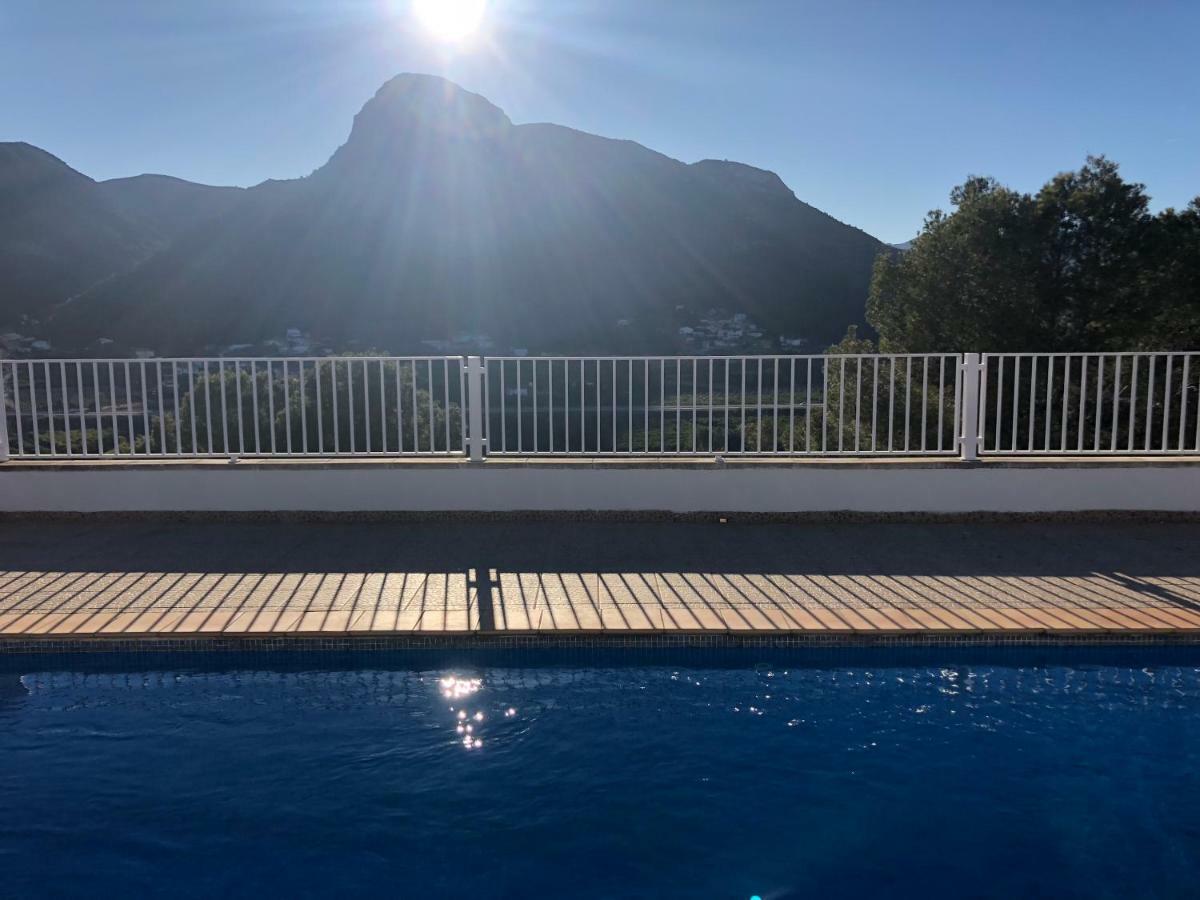 Casa Con Piscina E Impresionantes Vistas Villa Gandía Eksteriør billede